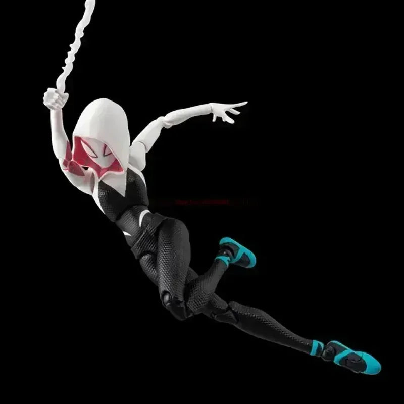 2024 Spiderman Gwen Peter Action Figure Anime Spider-verse Collection Sentinel Miles Morales Figures Christmas Toys Gifts