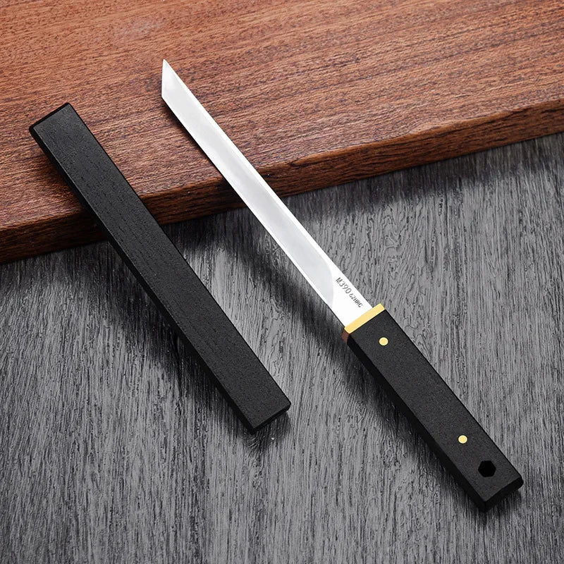 Kitchen Meat Cleaver Stainless Steel Slicing Knife Barbecue Sharp Fruit Watermelon