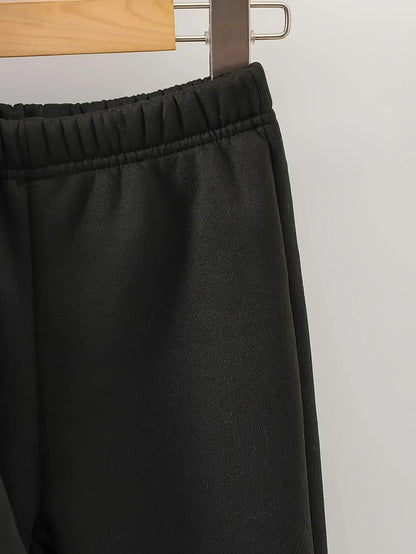 Spring Baby Girls Hoodies Clothes Set Kid Red Spider Printed Pullover Top and Pants 2 Pieces Suit Children Boy Hooded Tracksuits