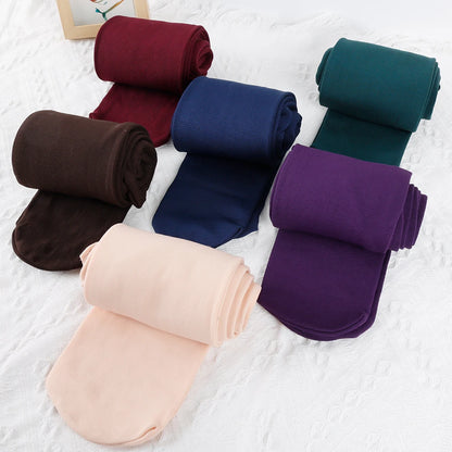 Women Winter Thicken Leggings Warm High Waist Solid Color Velvet for Female
