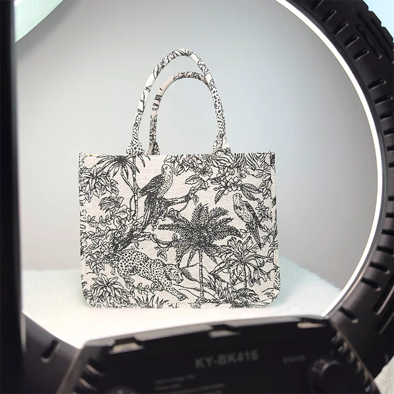 Tote Bag for Women, Luxury Designer Handbag, Travel Inner Pocket with Zipper