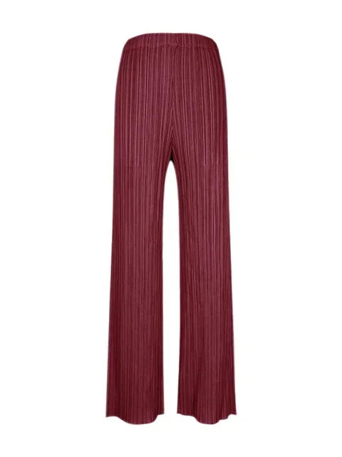Spring Summer Autumn Women Casual Elegant Ladies Miyake Designer Casual