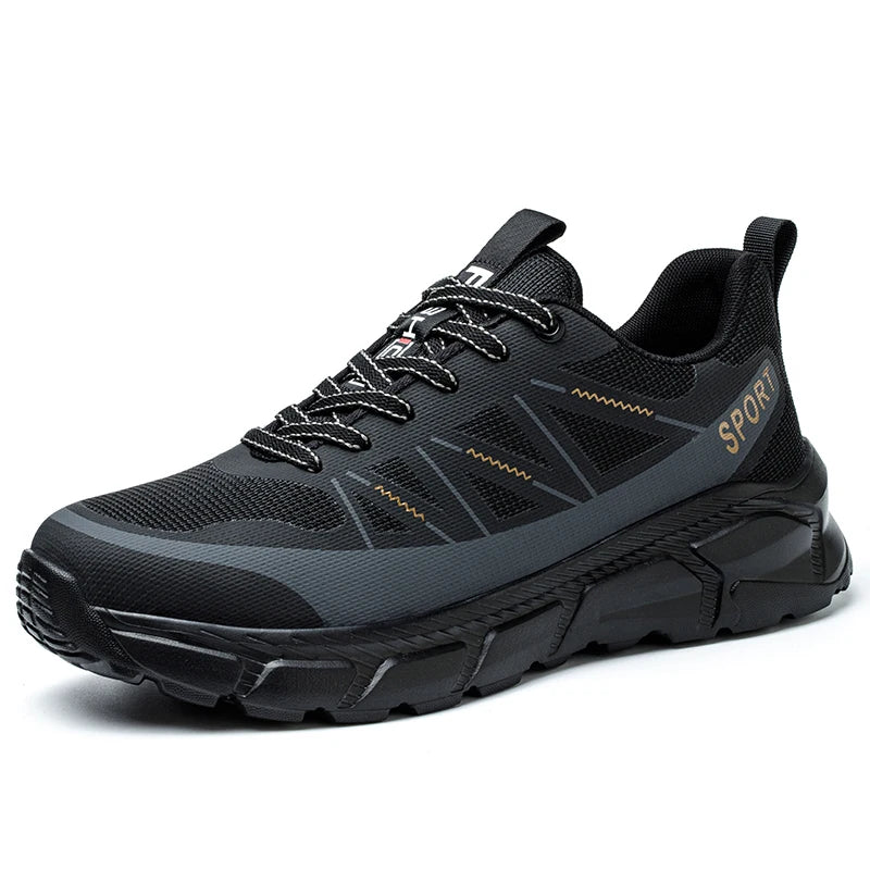 Lightweight Safety Shoes Men Women Work Shoes Steel Toe Cap Working Boots Sneakers Men Women Breathable Shoes Construction Shoes