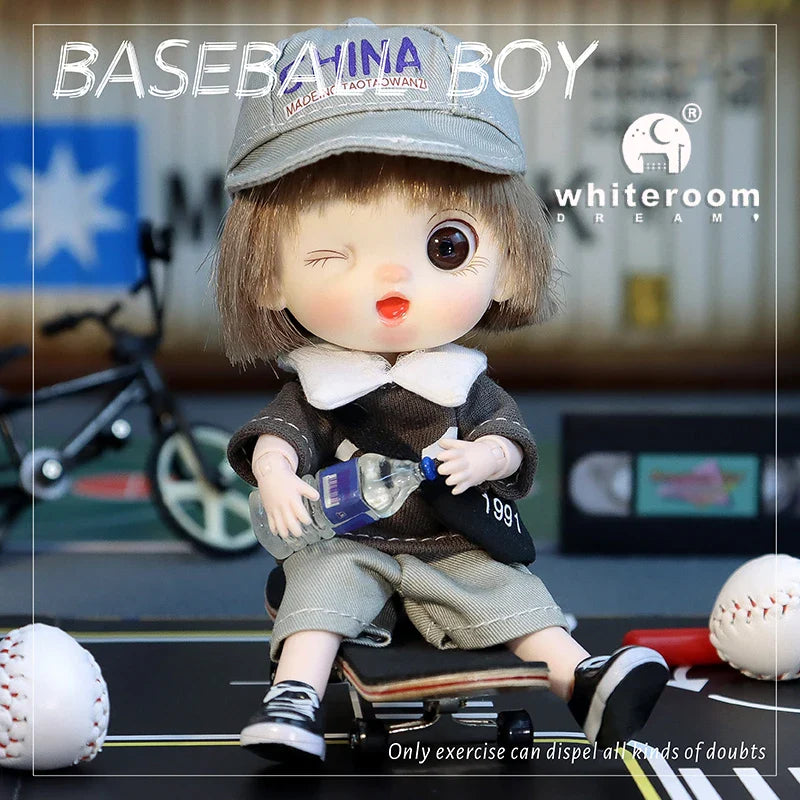 Mini Ob11 Bjd Doll Accessories Obitsu 11 Clothes Dolls For Girls Boy Toys Baby Kawaii Anime Toy Cute Items Miniature Costume