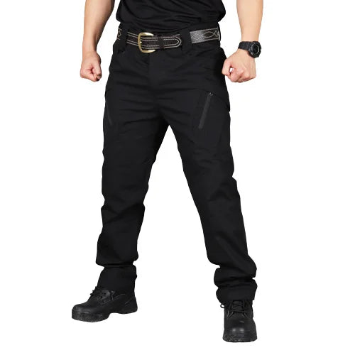 Tactical Cargo Pants Men Outdoor Waterproof SWAT Combat Military Camouflage