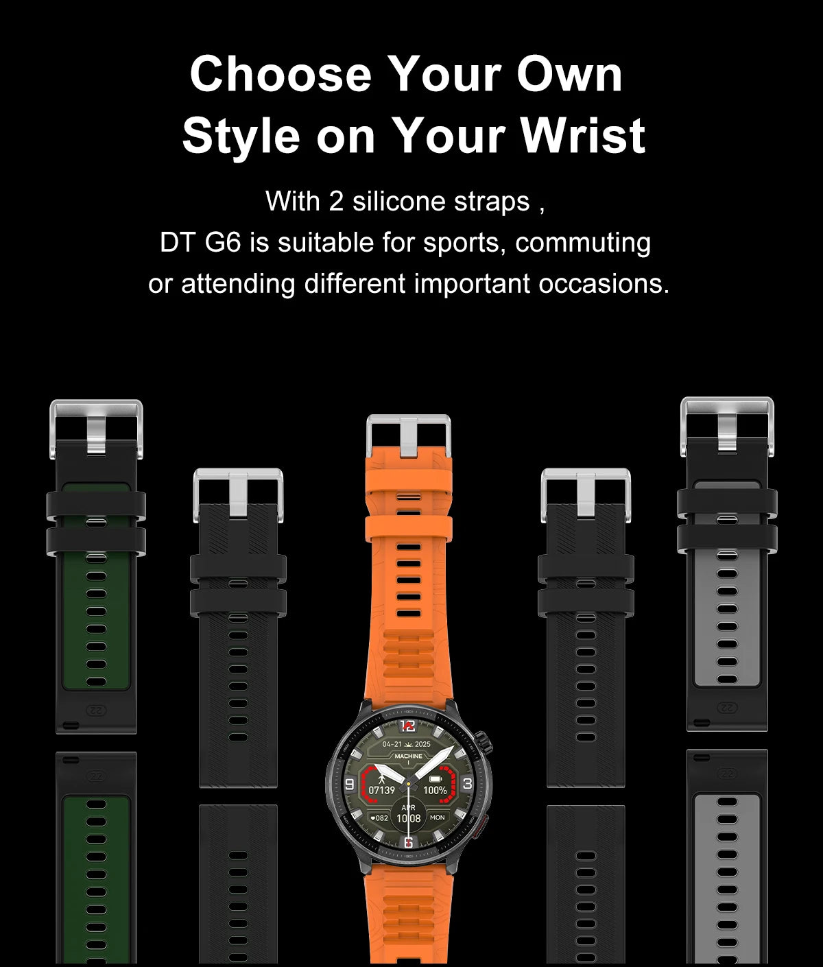 NEW GPS Offline Maps Smart Watch 1.43" AMOLED Military Sports Smartwatch 4GB Memory Video Player 30m Swim Waterproof Bracelet