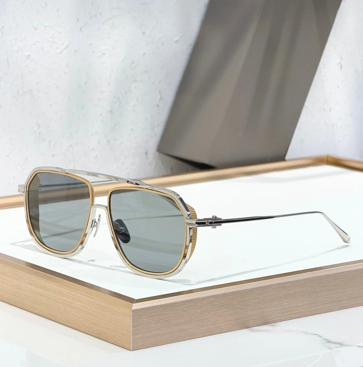 ADITA INTRACRAFT DTS165 Top Quality Sunglasses for Men Classic Women Luxury Brand Designer sun glasses UV400 With box