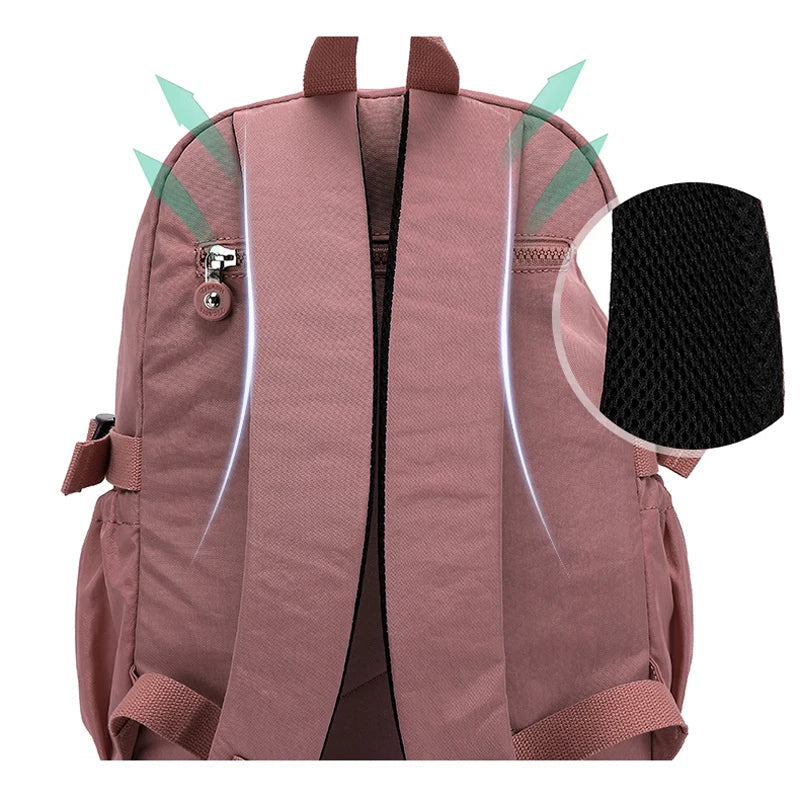 TEGAOTE Backpack for Women's Travel Bag Large Waterproof Mochila Feminina Pack Pack Bolsas School Bags for Kids Men Bagpack