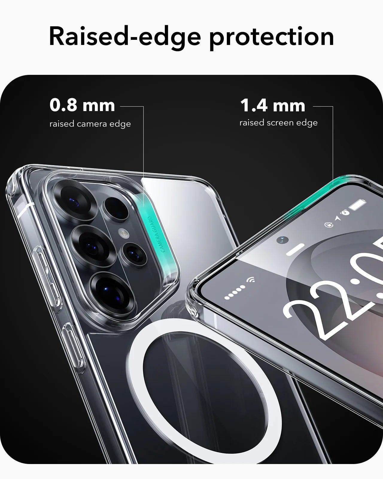 Military-Grade Protection Phone Case for Samsung S25 Ultra Compatible with MagSafe Classic Series for Galaxy S26 Ultra