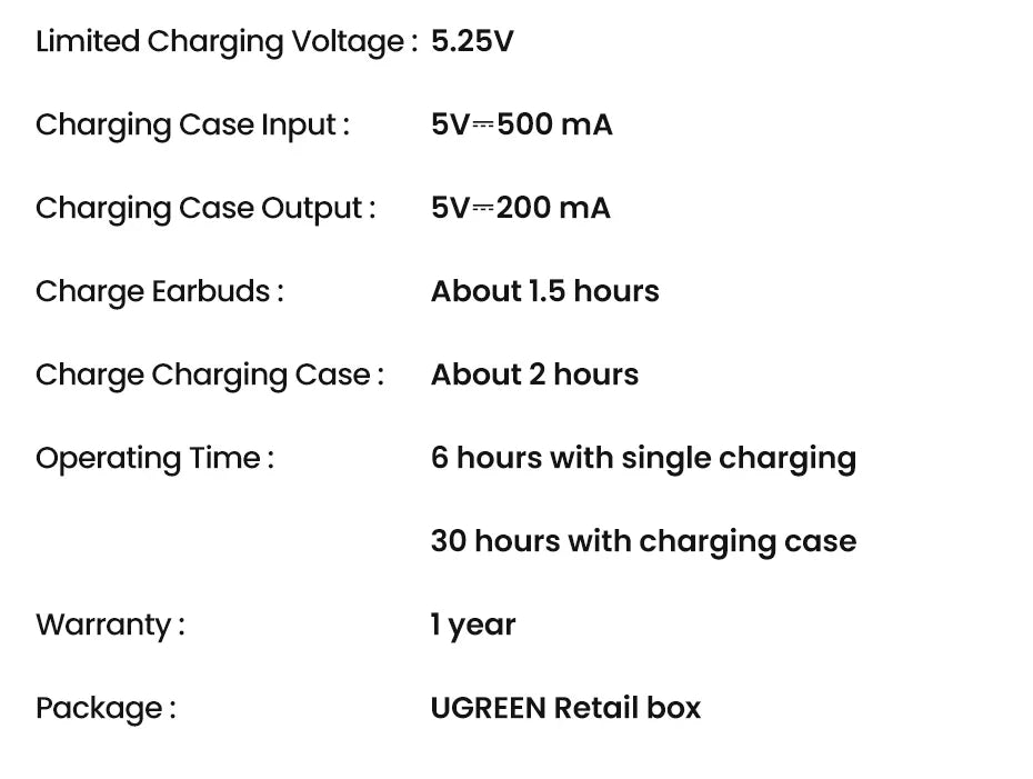 UGREEN Wireless Bluetooth Earphones Semi-Open ANC Adaptive Active Noise Cancelling Earbuds LDAC Hi-Res Audio Headphones Headset
