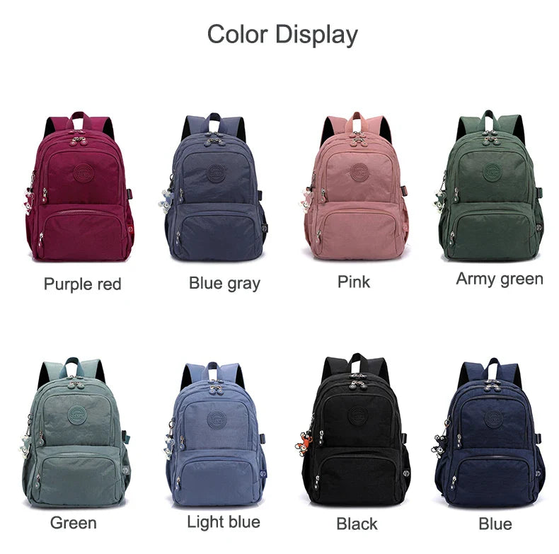 TEGAOTE Backpack for Women's Travel Bag Large Waterproof Mochila Feminina Pack Pack Bolsas School Bags for Kids Men Bagpack