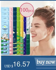 7pcs Moisturizing Facial Mask Hydrating Sleeping Face Sheet Masks Repairing & Nourishing Night Face Mask Skin Care