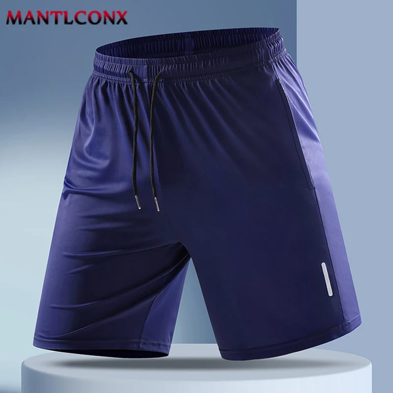 Summer New Men's Shorts Gym Fitness Quick Dry Running Sports Board Shorts Men Classic Joggers Bottom Black Short Pants Man M-4XL
