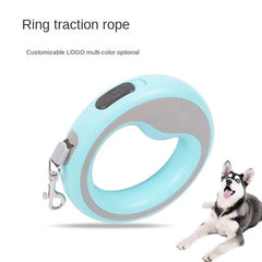 Upgraded UFO Retractable Pet Leash 2 Plus Dog Leash Ring Shape 2.5m Length