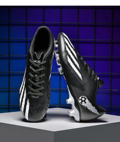 Soccer Shoes Sport Outdoor Men Breathable Cleats FG Football Boots