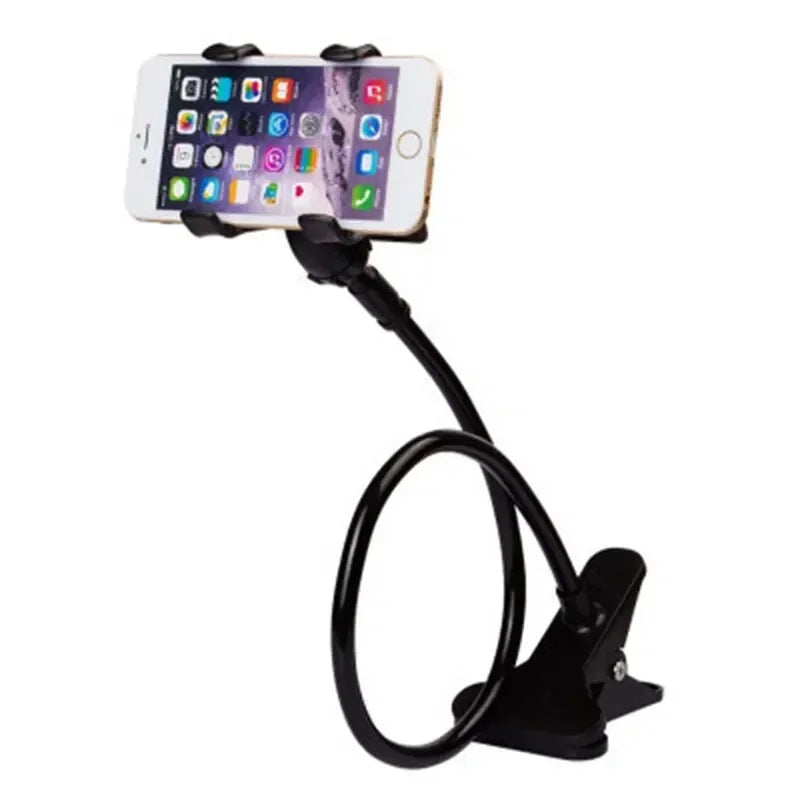 Universal Lazy Bracket Mobile Phone Holder Gooseneck Stand Stents Flexible Bed Desk