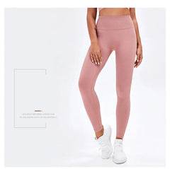 Seamless High Waist Nude Yoga Pants Women's Honey Peach Hip Lifting Tight Fitness