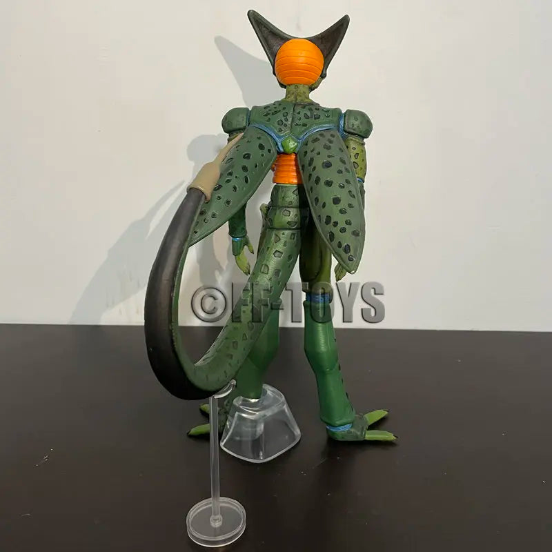 In stock Dragon Ball Z Cell First Form Figure Cell Figurine 27cm PVC Action Figures Collection Model Toy for Children Anime Gift