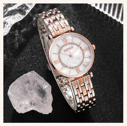 Womens Luxury Crystal Women Bracelet Watches Top Brand Fashion Diamond Ladies Quartz Watch Steel Female Wristwatch