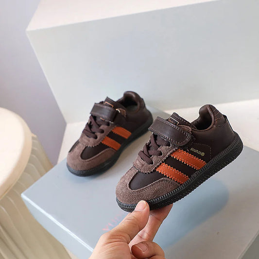 Kids Casual Shoes Fashion Boys Girls Board Shoes Breathable Little Kids Sports Shoes