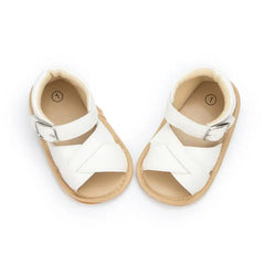 Shoes Boys Girls Sandals Infant Non-slip Soft Sole Flat Leather Comfort Toddler