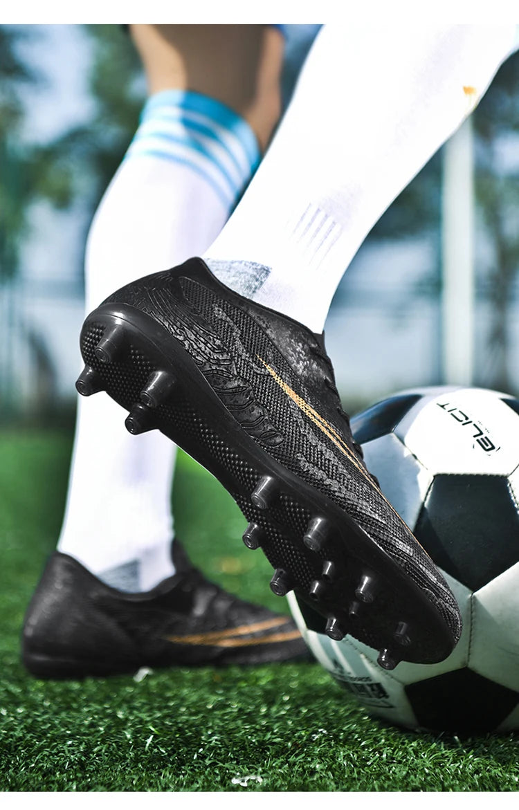 Soccer Shoes Society Sports Original Ankle Field Children Football Shoe