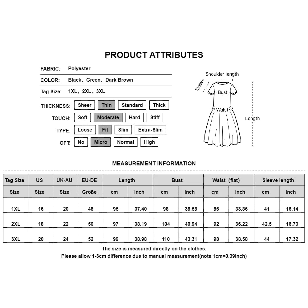 Solid Color Large Size Lady Dress for 2024 Summer Short Sleeved Plus Size Women Dress Slim Fit Oversized Slim Female Clothing XX