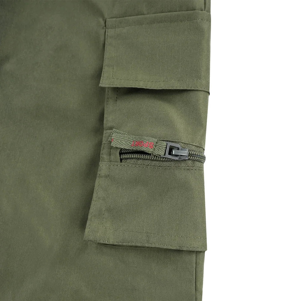 Men's Summer Tactical Cargo Shorts Military - Inspired Fashionable Pockets Camouflage for Jogging, Hiking & Work