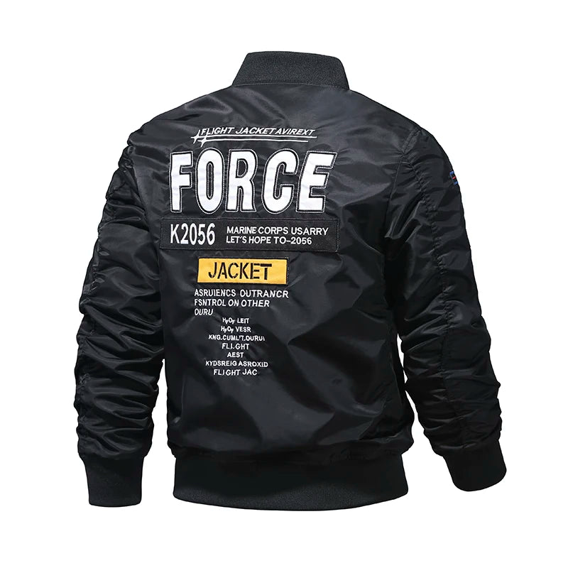 Mens Aviator Jacket - Pilot jacket - Baseball Jacket - Flight Bomber Jacket