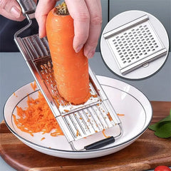 4 in1 Vegetable Slicer Stainless Steel Shredder Cutter Multi-Purpose Vegetable Slicer