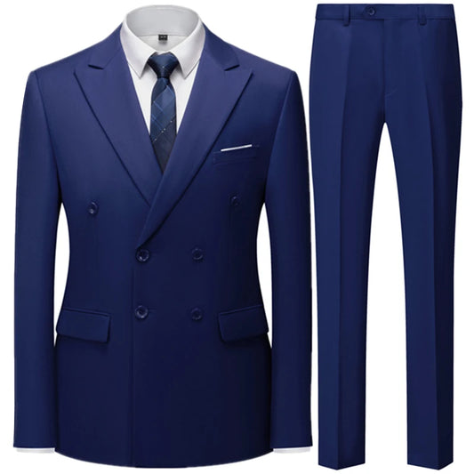 Tuxedo for Mens: Men's Casual Boutique Double Breasted Suit Trousers