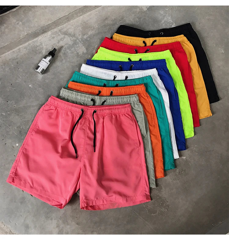 2026 Summer Men's Swimwear Swim Shorts Trunks Beach Board Shorts Swimming Pants Mens Running Sports Surffing Shorts Male M-5XL