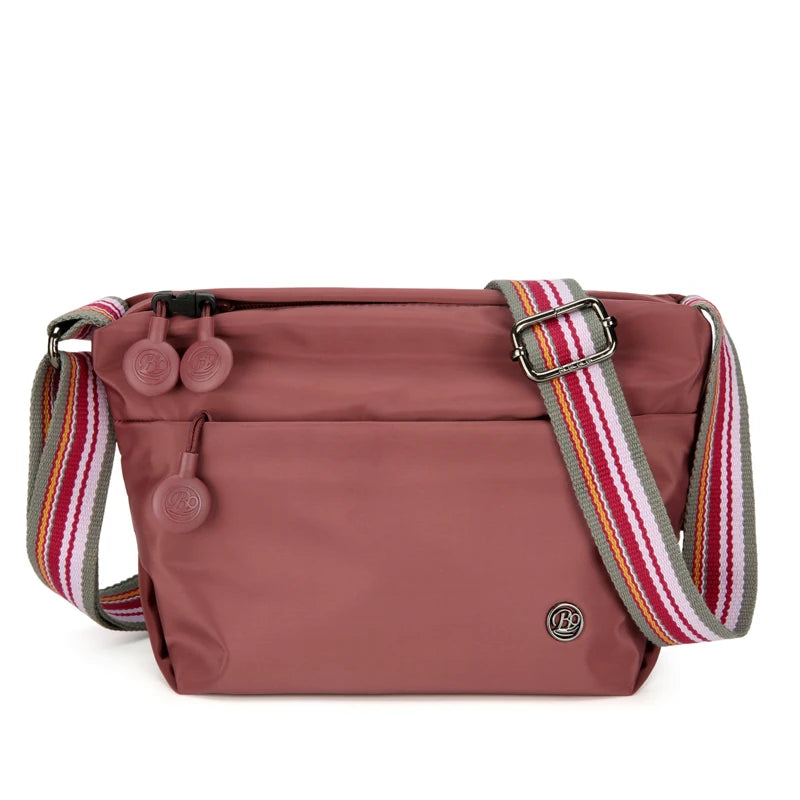 Ultra-light Nylon Crossbody Bag for Women Adjustable Wide Strap Lightweight
