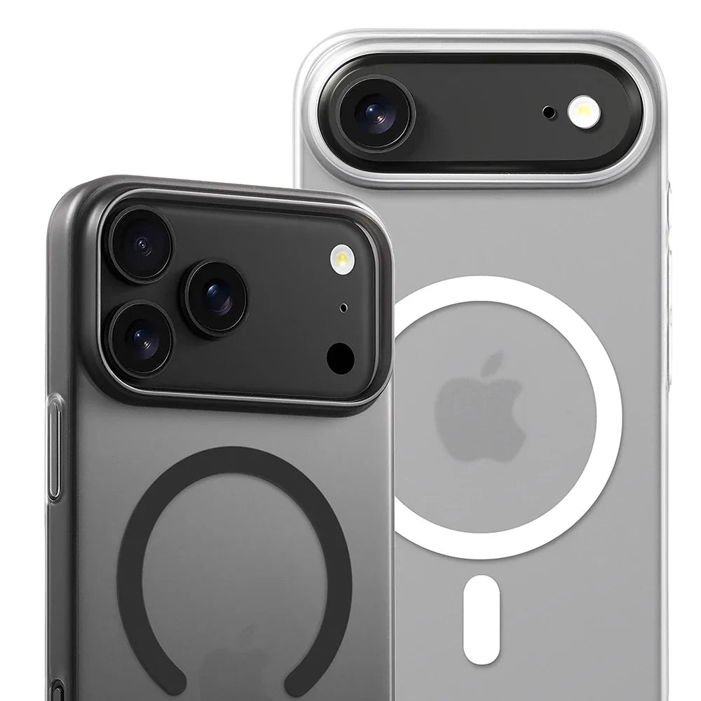 Luxury Ultra Thin Magnetic Translucent Matte Case For iPhone 17 16 15 14 13 12 Pro Max Plus 17 Air For Magsafe Clear Back Cover