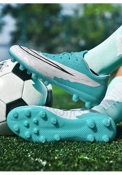 Soccer Shoes Society Sports Original Ankle Field Children Football Shoe