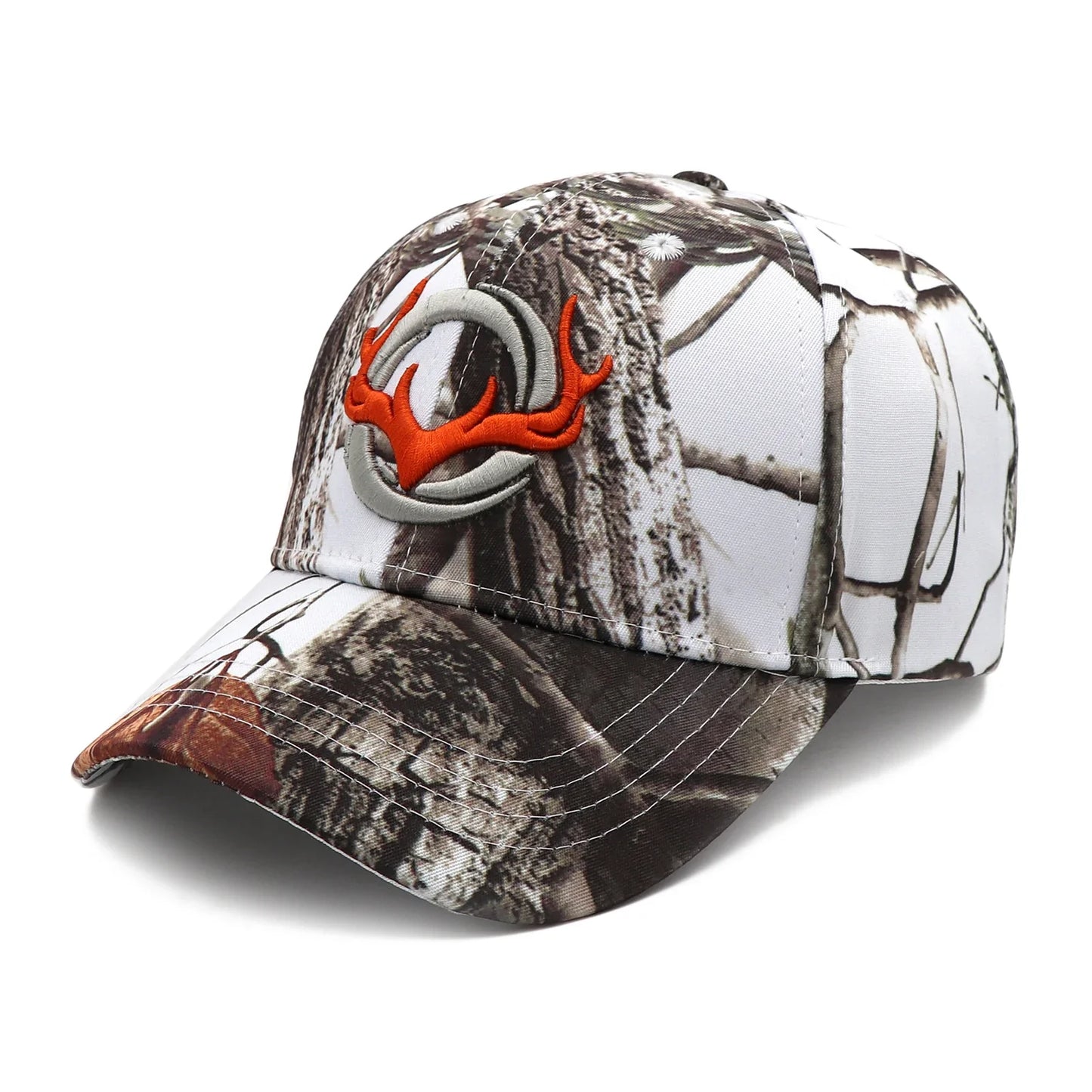KOEP New Camo Baseball Cap Fishing Caps Men Outdoor Hunting Camouflage Jungle Hat 3D Deer Embroidery
