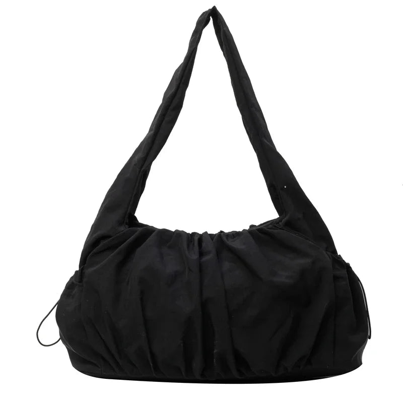 Fashion Nylon Pleated Women's Crossbody Bag Casual Trend