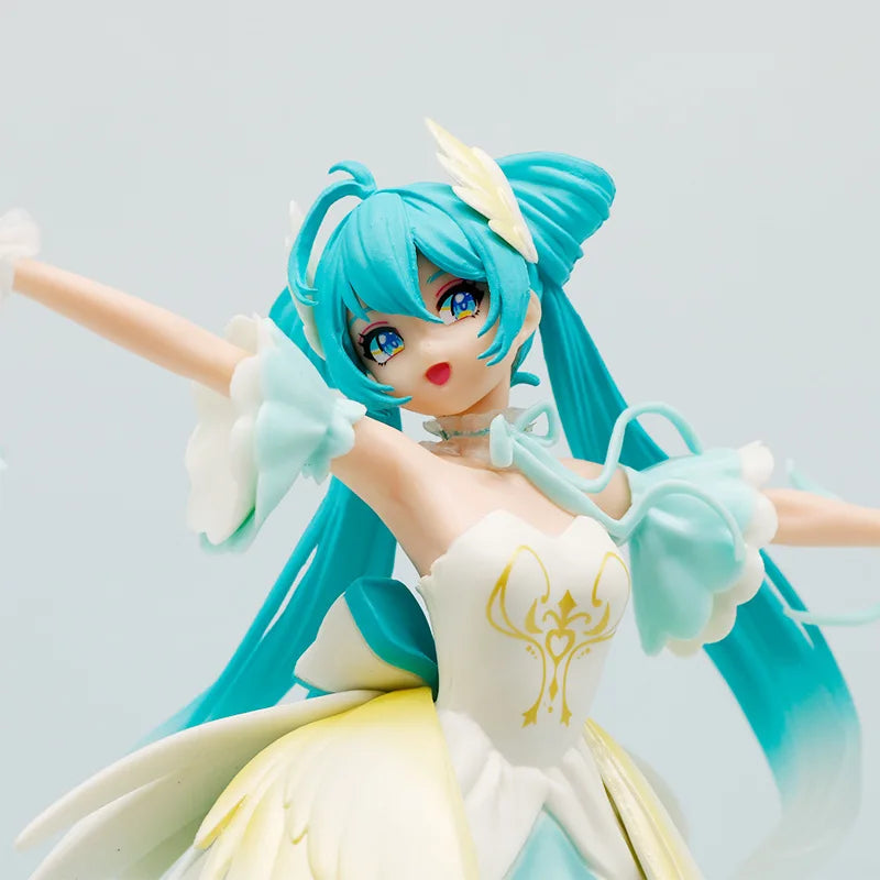 Student Girl Hatsune Miku  Action Figures Fashion Figure Model Miku Room Decorations PVC Collection Model Doll Toy