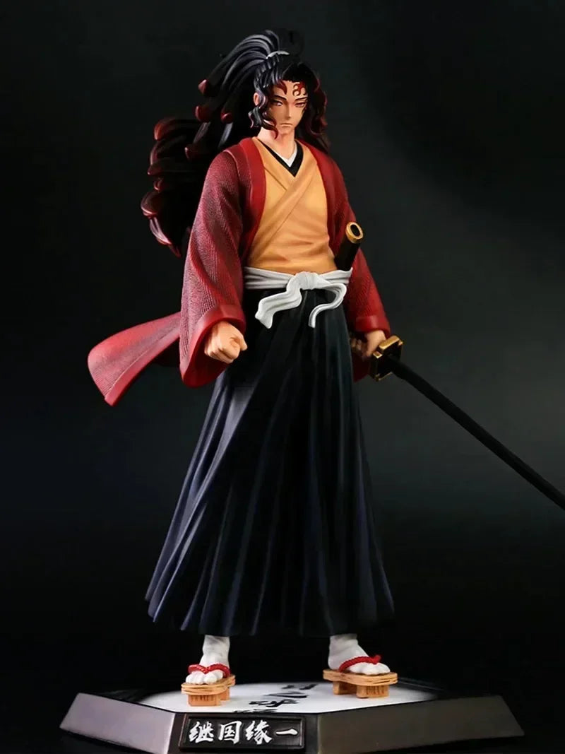 Anime Demon Slayer Kimetsu No Yaiba Figure Giyuutarou Daki Kokushibo Tsugikuni Yoriichi Douma Inosuke Action Figures Model Toys