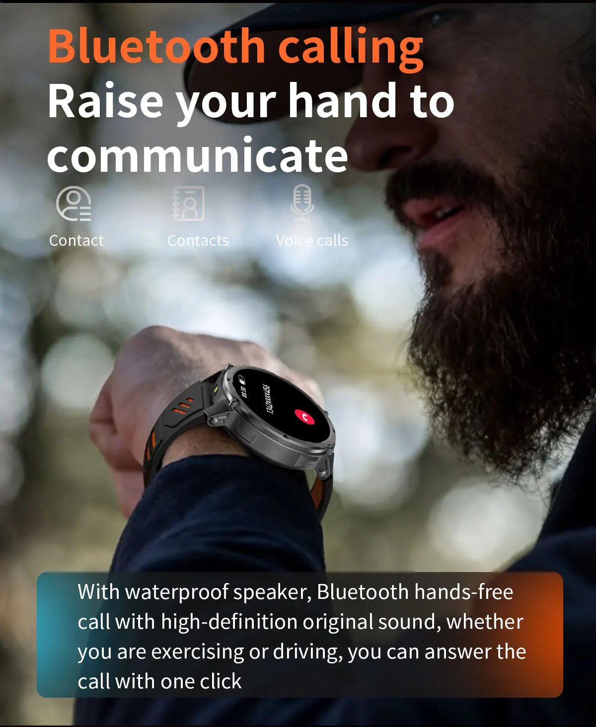 2026 New T-Rex3 Pro GPS Tracker Smartwatch Men 120-Day Standby 1100mAh Clock Rugged Outdoor Sport 10ATM Waterproof Call Watches