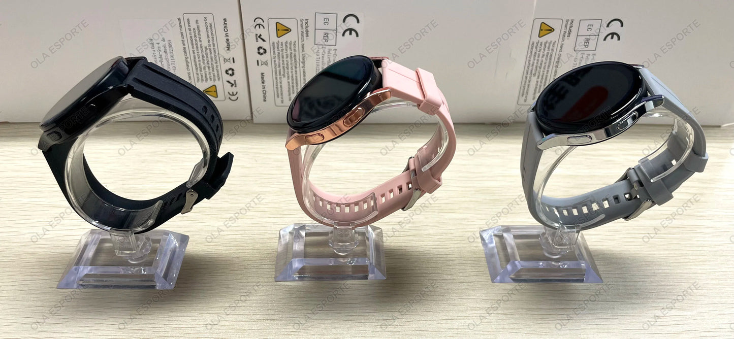 New Smart Watch 1.32 inch HD AMOLED Screen Bluetooth Call Health Monitoring Alarm Clock Fashion Watch Men Women For Android IOS