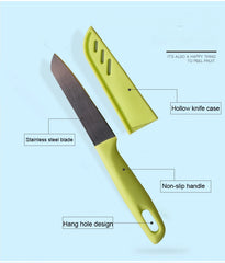 Portable Stainless Steel Knife Potato Bread Camping Cutter Fruit Vegetable Knife