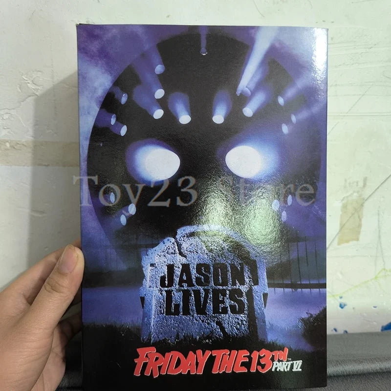 NECA Friday The 13th Figure Pennywise Part VII 7 New Blood Ultimate Jason Voorhees Action Figure Model Horror Halloween Gift
