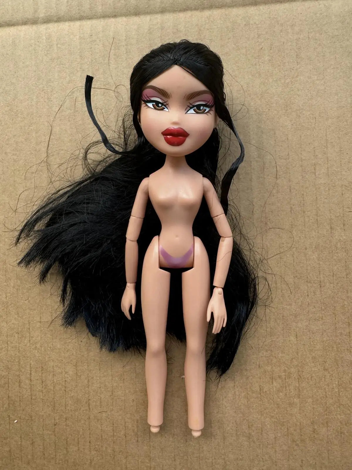 2001 Version Original Brazz Doll Multi-Joints Movable Vintage Rare Face Doll Heads Doll Shoes DIY Toys Accessories