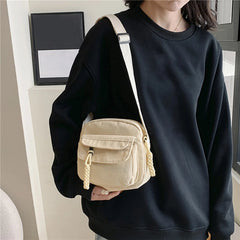 Simple Versatile Crossbody Bag Fashionable Casual Small Square Bag Personalized