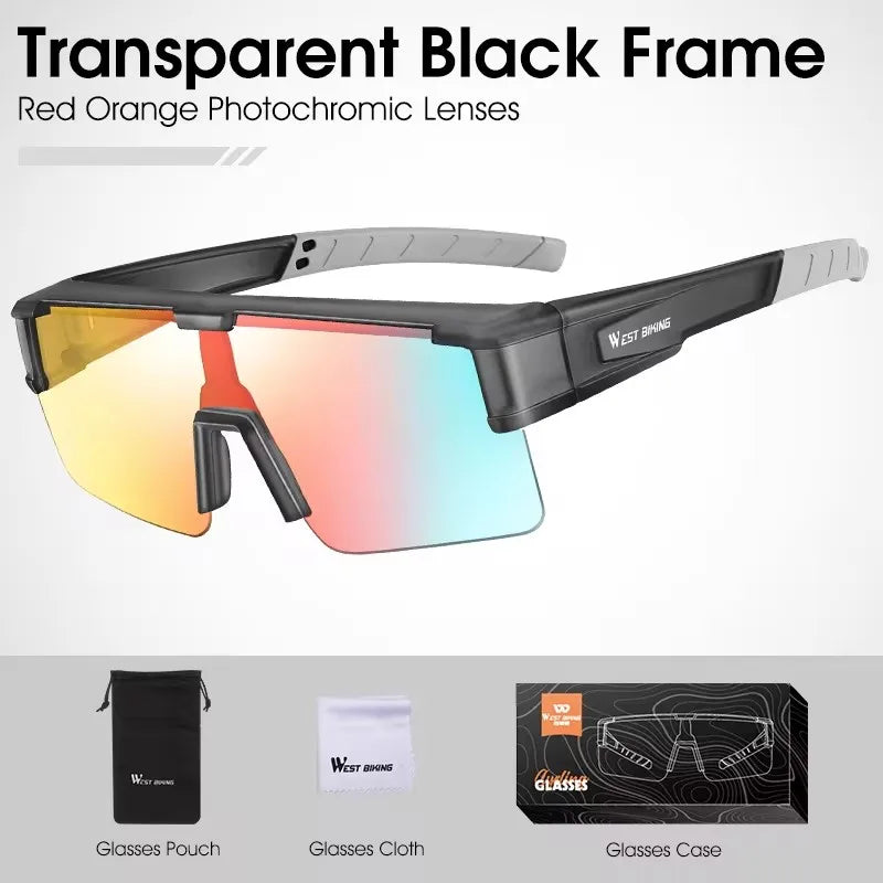 Glasses Bike Photochromic Outdoor Sunglasses Fit Over Myopic Goggles