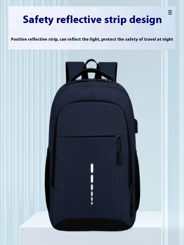Nylon Backpack Simple And Fashionable Casual Backpack Business Commuting Computer Bag Large Capacity Backpack