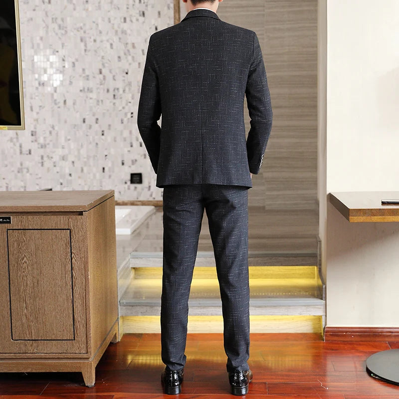 Tuxedo for Mens: Men's Suit (suit + Trousers) Stylish Stylish Boutique Wedding Banquet