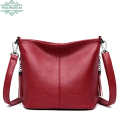 Soft Leather Hand Crossbody Bags for Women Luxury Handbags Women