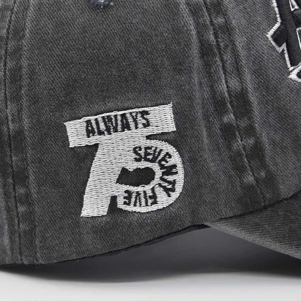 Embroidered Baseball Cap For Women Men New Spring Summer Solid Sunhat Retro Washable Sport Snapback Caps Hip Hop Fishing Hat